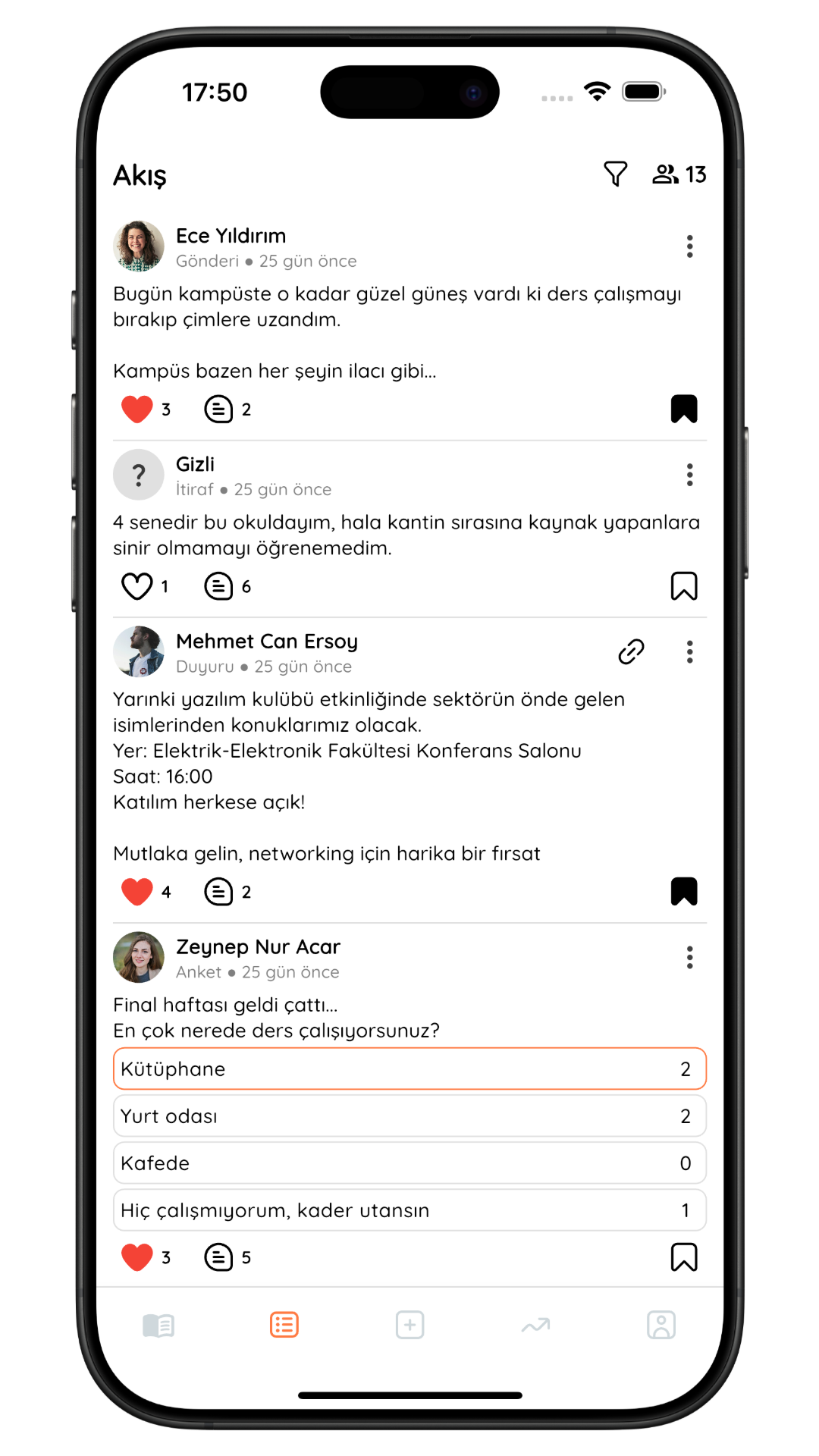 Akış, Kampüsün Nabzı Burada Atıyor!